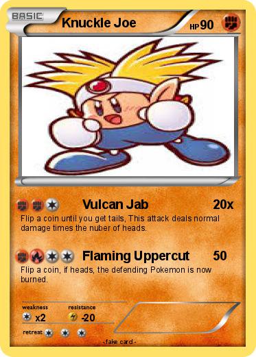 Pokemon Knuckle Joe