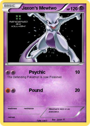 Pokemon Jaxon's Mewtwo