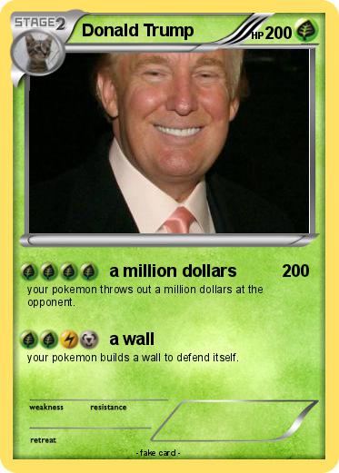 Pokemon Donald Trump