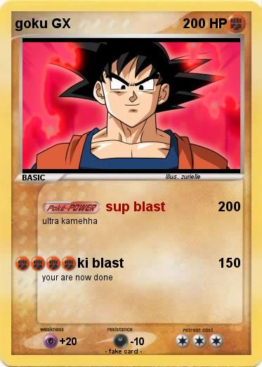 Pokemon goku GX