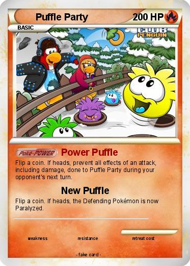 Pokemon Puffle Party