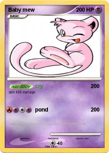 Pokemon Baby mew