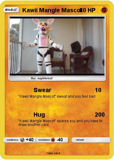 Pokemon Kawii Mangle Mascot