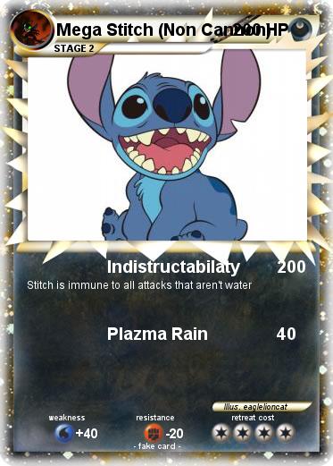 Pokemon Mega Stitch (Non Cannon)