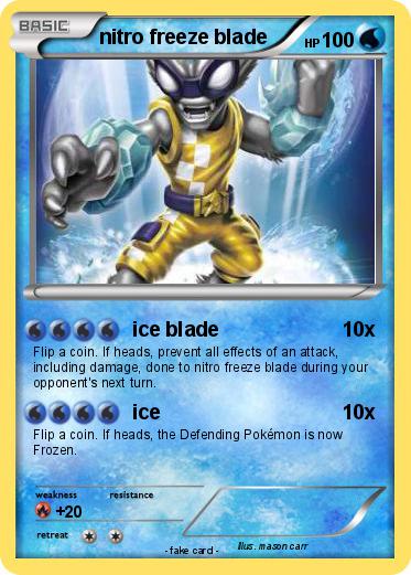 Pokemon nitro freeze blade