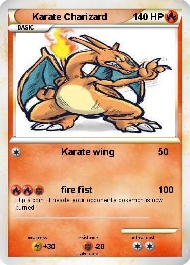 Pokemon Karate Charizard