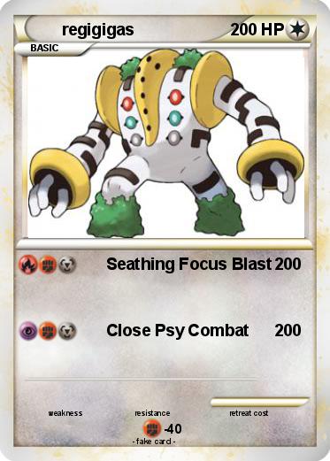 Pokemon regigigas
