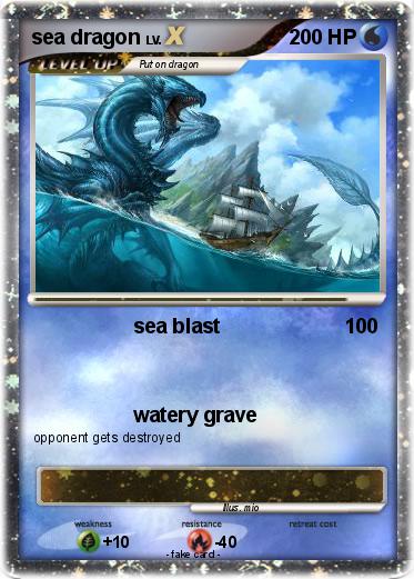 Pokemon sea dragon