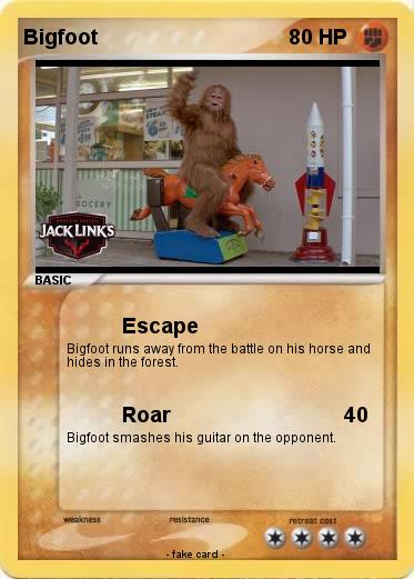 Pokemon Bigfoot