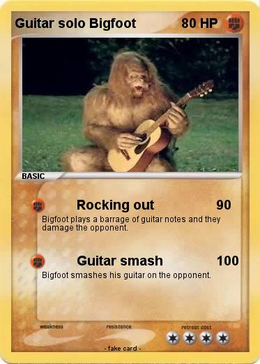Pokemon Guitar solo Bigfoot