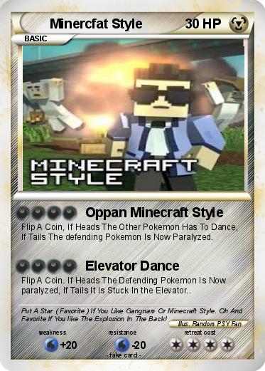 Pokemon Minercfat Style