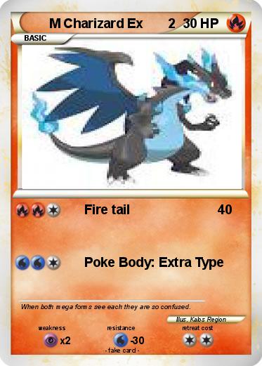 Pokemon M Charizard Ex       2