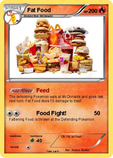 Pokemon Fat Food