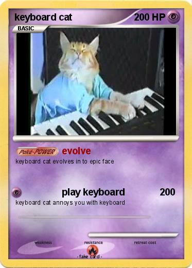 Pokemon keyboard cat