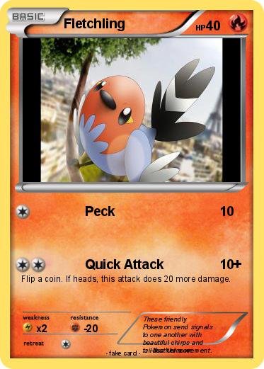 Pokemon Fletchling