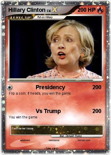 Pokemon Hillary Clinton