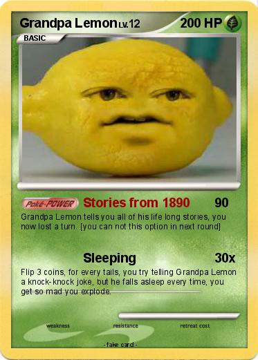 Pokemon Grandpa Lemon