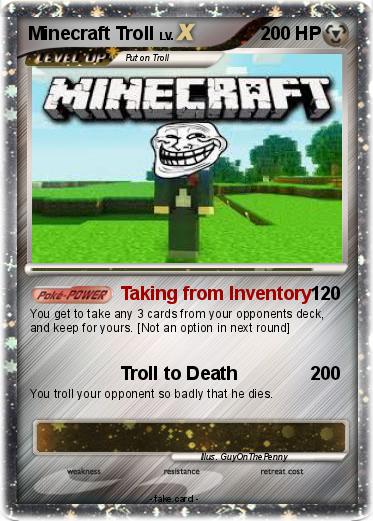 Pokemon Minecraft Troll
