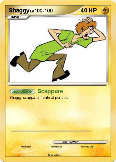 Pokemon Shaggy Pokemon Shaggy