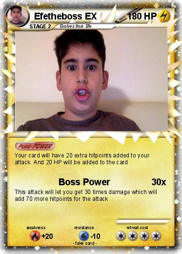 Pokemon Efetheboss EX