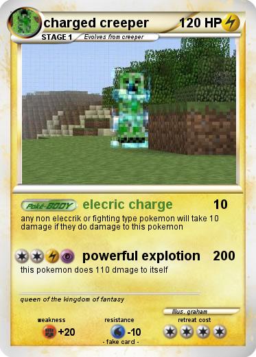 Pokemon charged creeper