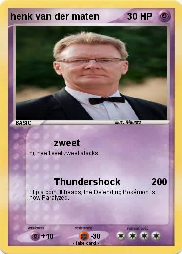 Pokemon henk van der maten