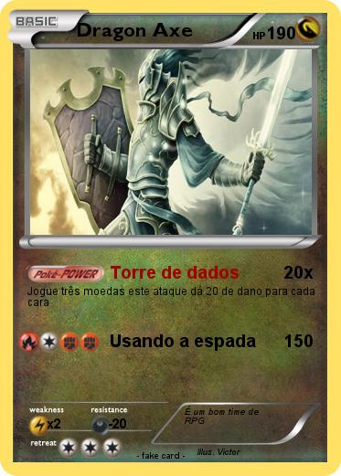 Pokemon Dragon Axe