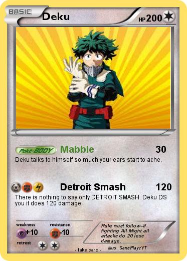 Pokemon Deku