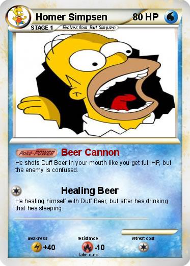 Pokemon Homer Simpsen