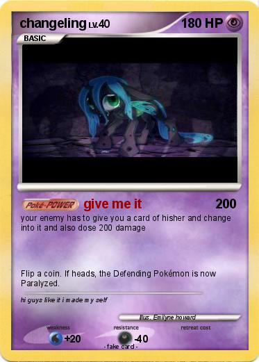 Pokemon changeling