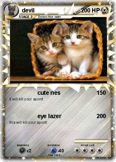 Pokemon devil