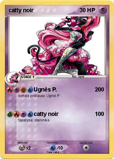 Pokemon catty noir