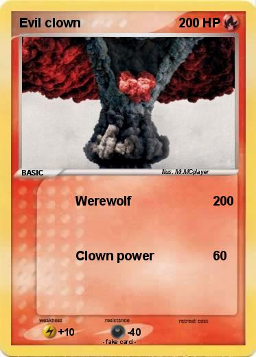 Pokemon Evil clown