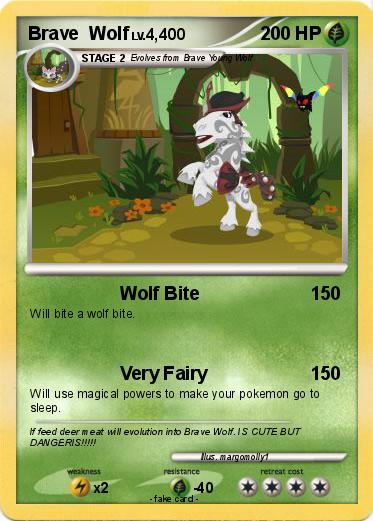 Pokemon Brave  Wolf