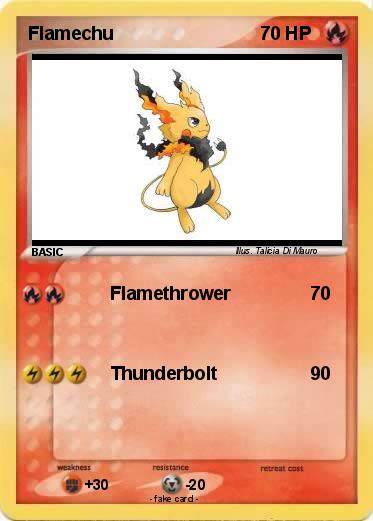 Pokemon Flamechu