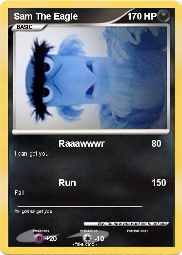 Pokemon Sam The Eagle