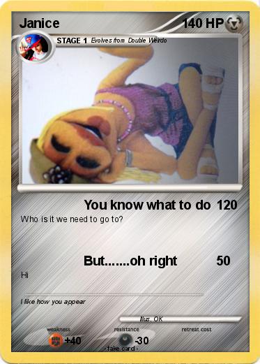 Pokemon Janice