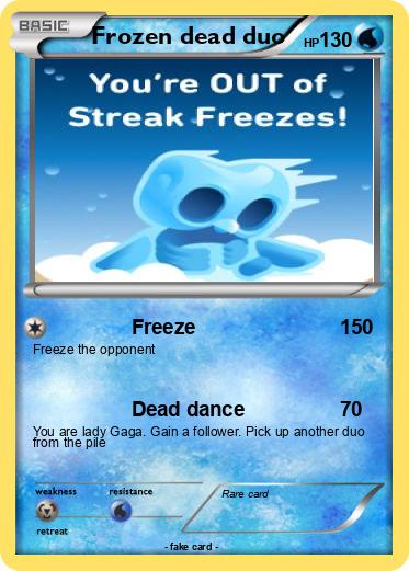 Pokemon Frozen dead duo