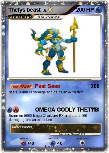 Pokemon Thetys beast