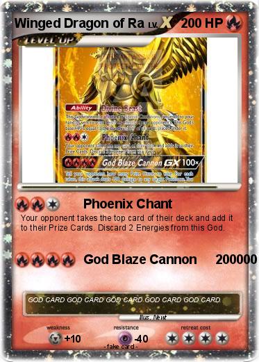 Pokemon Winged Dragon of Ra