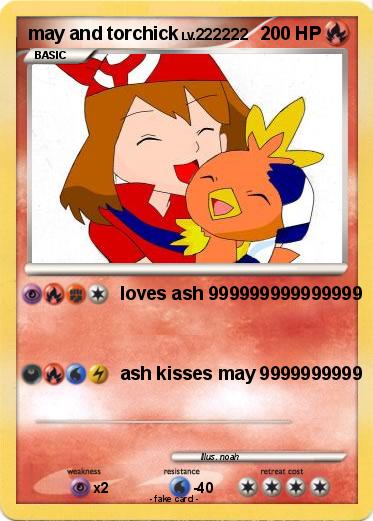Pokemon may and torchick