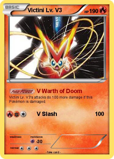 Pokemon Victini Lv. V3
