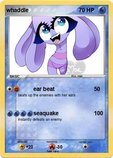 Pokemon whaddle