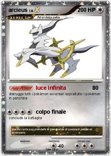 Pokemon arcieus Pokemon arcieus
