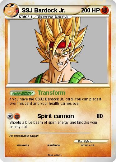 Pokemon SSJ Bardock Jr.