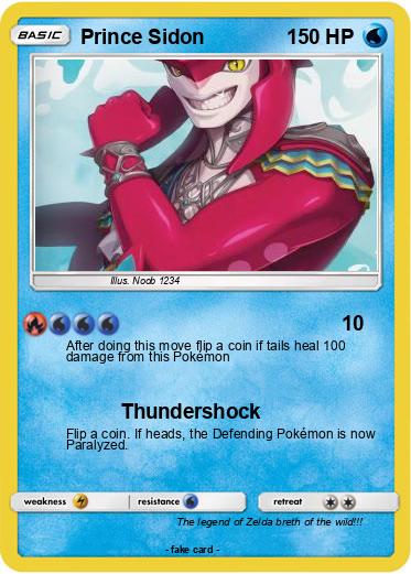 Pokemon Prince Sidon