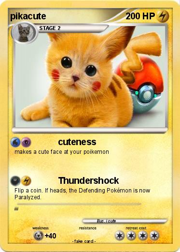 Pokemon pikacute
