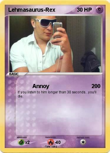 Pokemon Lehmasaurus-Rex