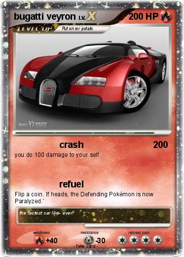 Pokemon bugatti veyron