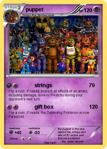 Pokemon puppet